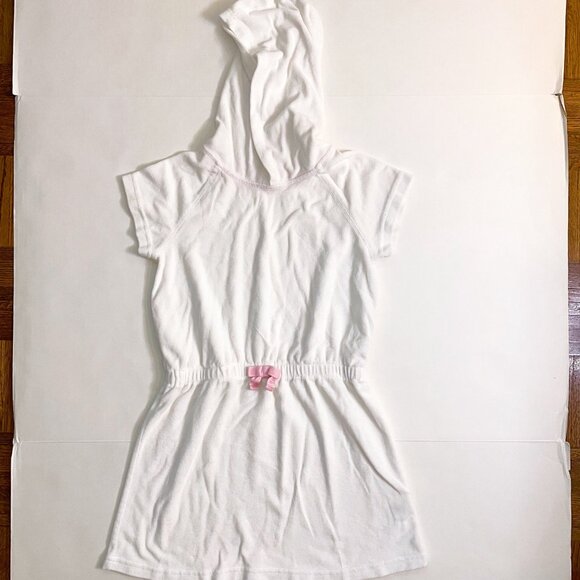 Hanna Andersson White Terrycloth Swim Coverup, Size 10 - Picture 1 of 4